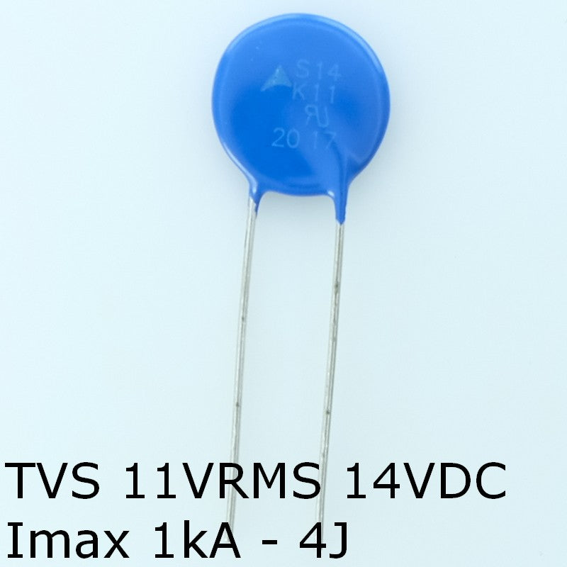 S14K11 Varistance TVS 11V 14V 14mm 10% pas7.5 Epcos