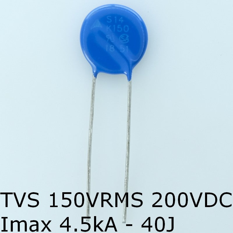 S14K150 Varistance TVS 150V 200V 14mm 10% pas7.5 Epcos