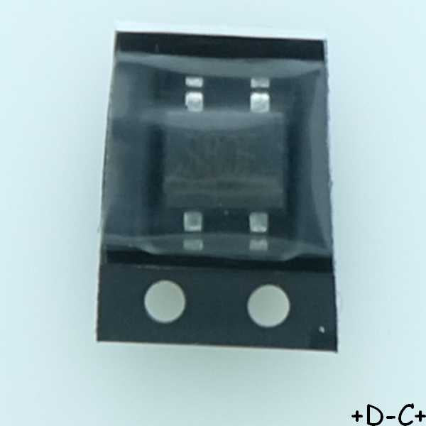 S80F Rectifier Bridge Diode Single 160V 800mA SMD Diotec RoHS