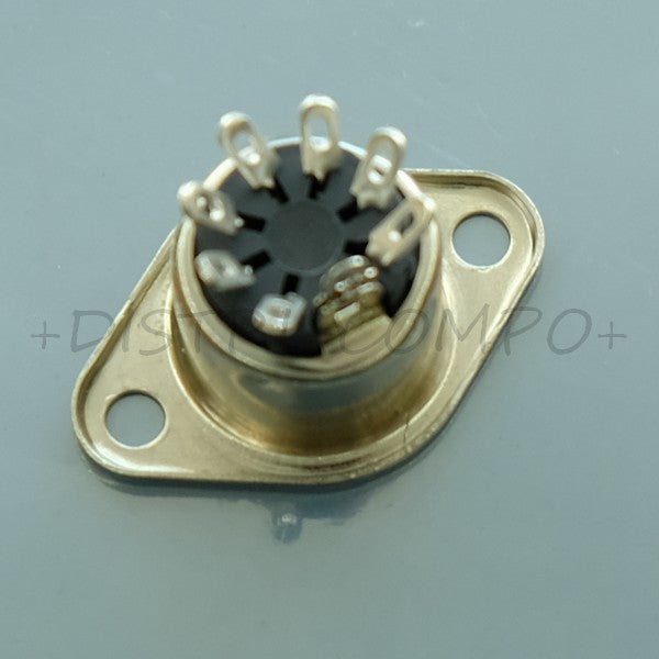Embase DIN 7 broches femelle à cosses SD-70SN Cui Devices - Distri-Compo