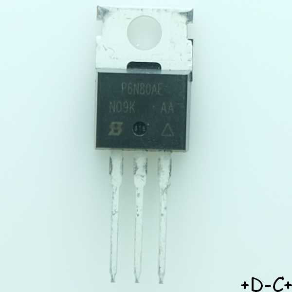 SIHP6N80AE Transistor Mosfet N-CH 800V 5A Vishay RoHS