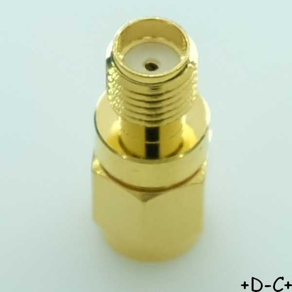 Adaptateur RP SMA mâle vers SMA femelle