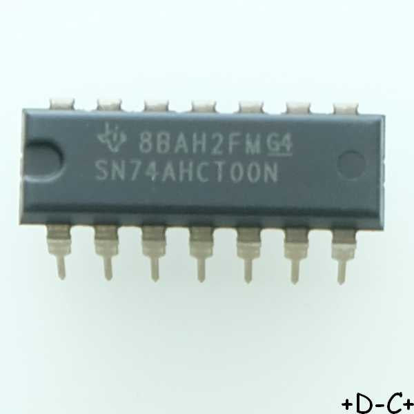 SN74AHCT00N NAND Gate 4-Element 2-IN DIP-14 Texas RoHS