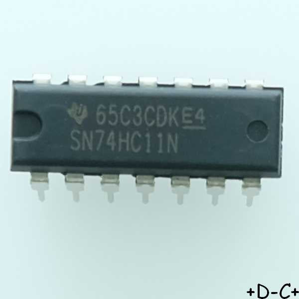 SN74HC11N Triple 3-Input Positive-AND Gates DIP-14 Texas RoHS