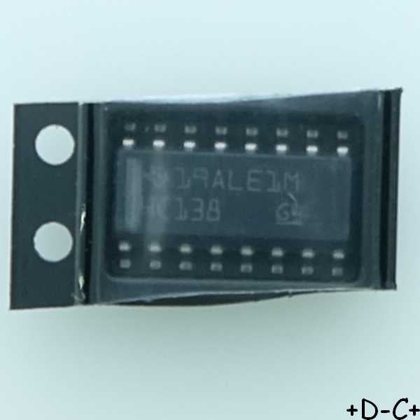 SN74HC138DR 3-Line 8-Line Decod. Demulti. SOIC-16 Texas RoHS