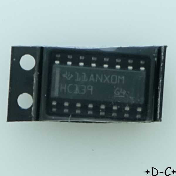 SN74HC139DR Decoders - Demultiplexers SO-16 Texas RoHS