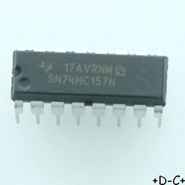 SN74HC157N Quadruple 2-Line Multiplexers DIP-16 Texas