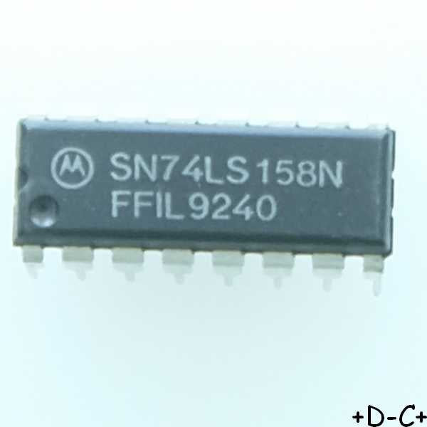 SN74LS158N Quad 2-1-line Data Selector Multiplexer DIP-16 Motorola