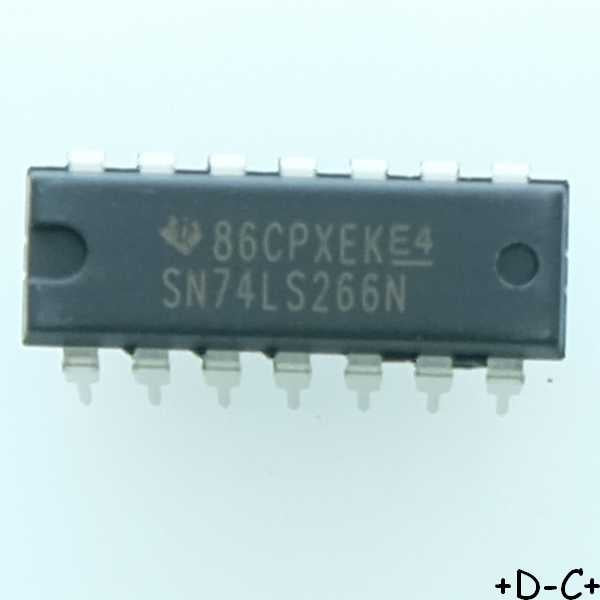 SN74LS266N 4-Ch 2-Input DIP-14 Texas Instruments