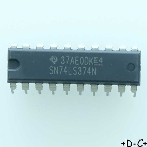 SN74LS374AN Octal D-Type Edge Triggered Flip-Flops DIP-20 Texas RoHS