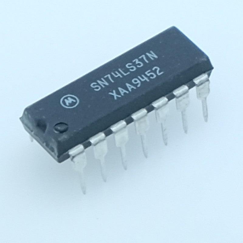 SN74LS37N quad 2-input NAND gate DIP-14 Motorola