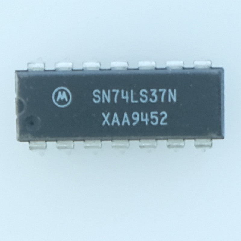 SN74LS37N quad 2-input NAND gate DIP-14 Motorola
