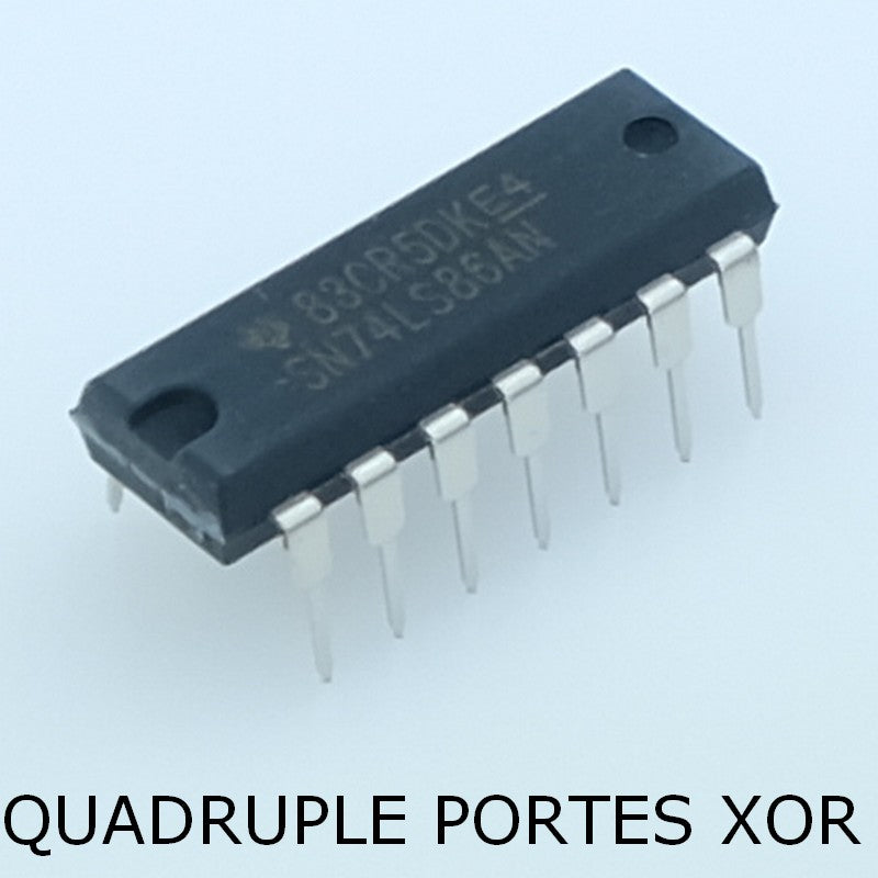 SN74LS86AN Quadruple porte ou exclusive DIP-14 Texas