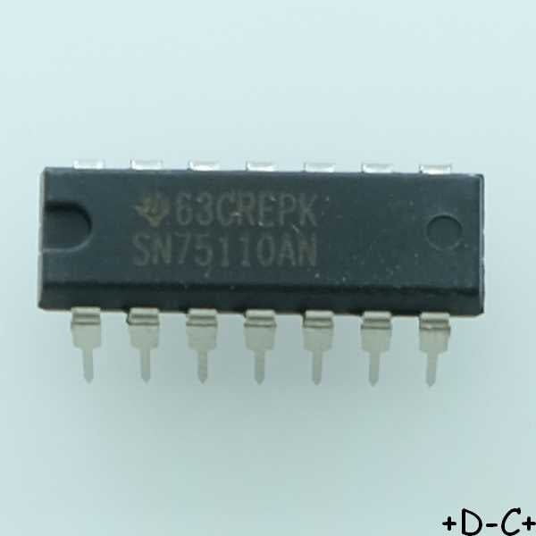 SN75110AN Dual Line Driver TTL DIP-14 Texas RoHS