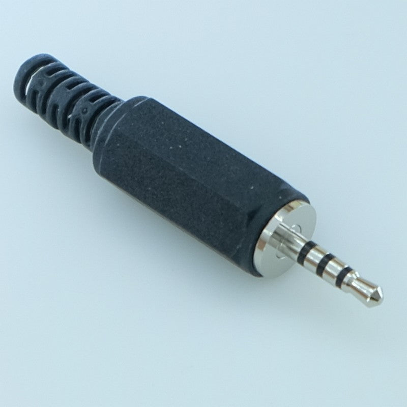 Fiche Jack 2.5mm 4 contacts mâle audio video à souder SP-2544 Same Sky