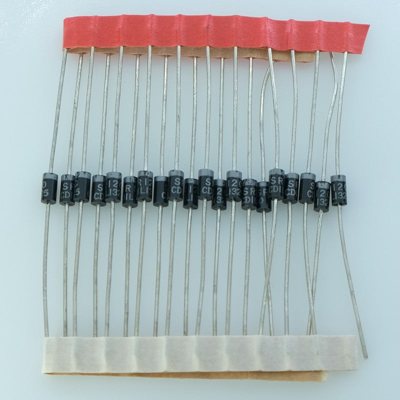 SR120 = SB120 Diode Schottky 20V 1A CDIL (lot de 20) - Distri-Compo