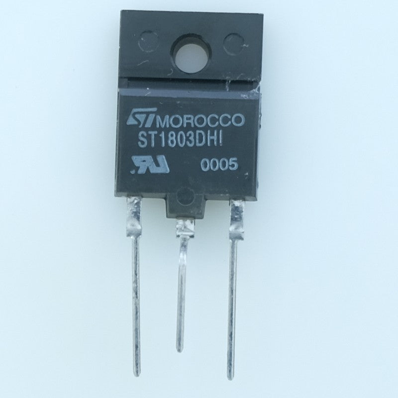 ST1803DHI Transistor BJT NPN 600V 10A TO-218FP STMicroelectronics