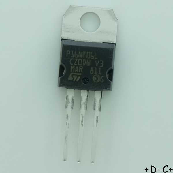 STP16NF06L Transistor Mosfet N 60V 16A TO-220 STM RoHS