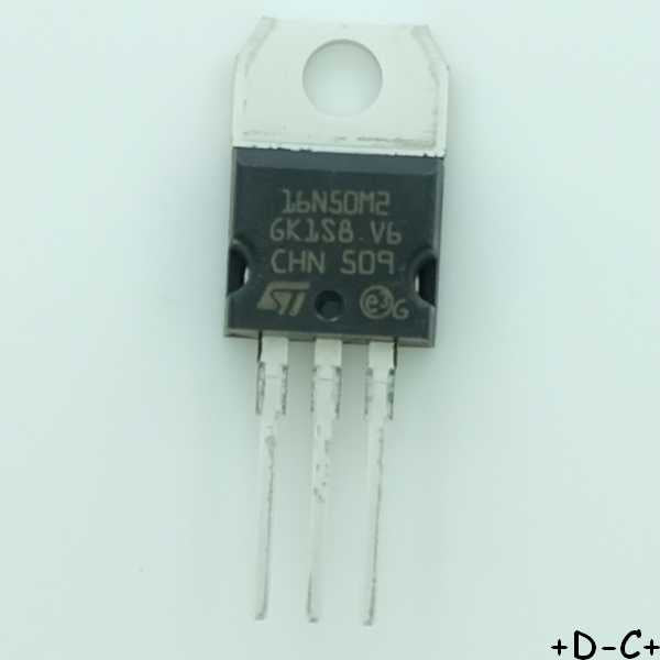 STP16N50M2 Transistor MOSFET N-CH 500V 13A TO-220AB STM RoHS