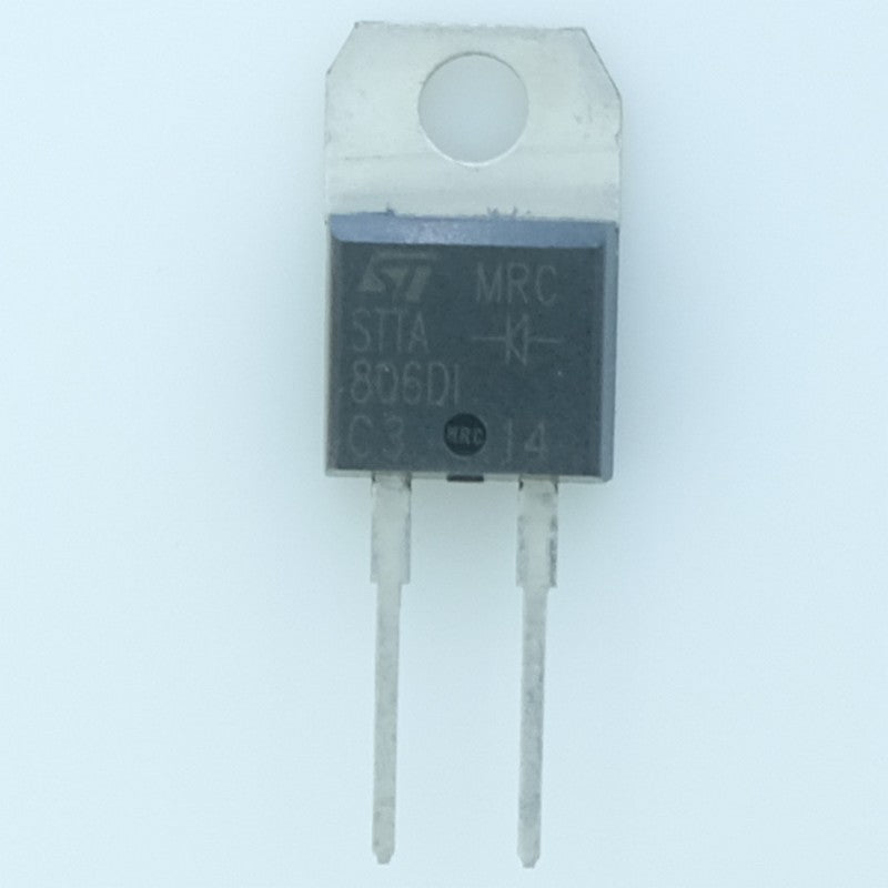STTA806D Diode de redressement ultrarapide 8A 600V TO-220AC STMicroelectronics - Distri-Compo