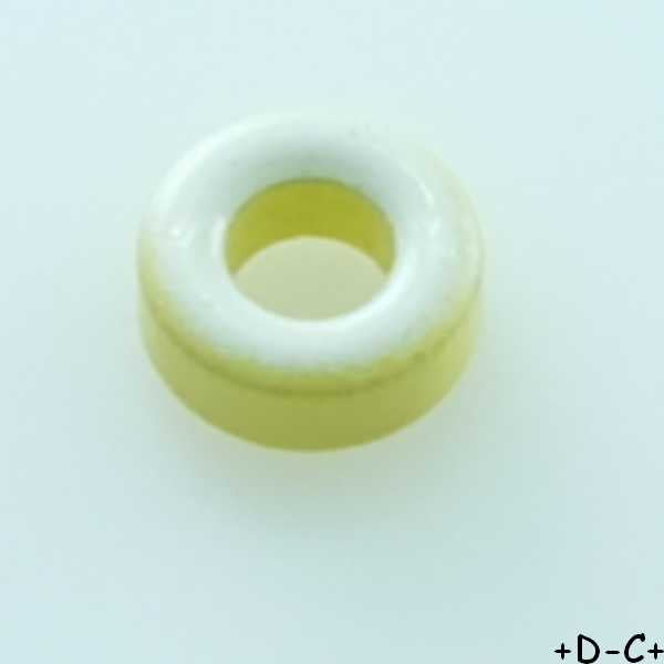 T25-26 Tore amidon jaune blanc 6.48x3.05x2.44mm