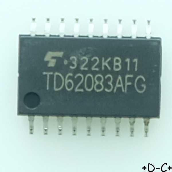 TD62083AFG 8-CH Darlington SOP-18 Toshiba - Distri-Compo