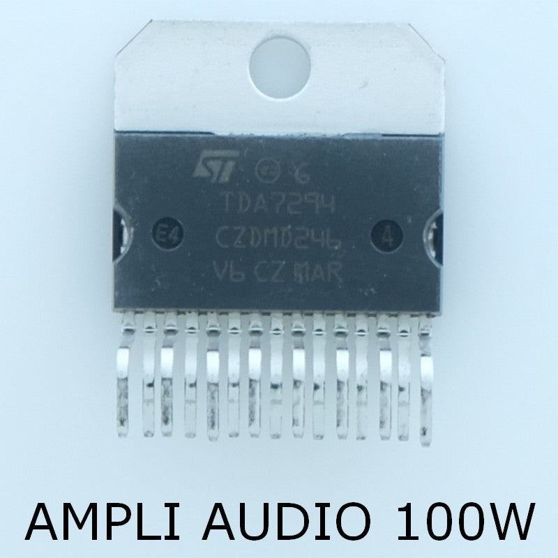 TDA7294V Amplificateur audio 100W Multiwatt-15 STM