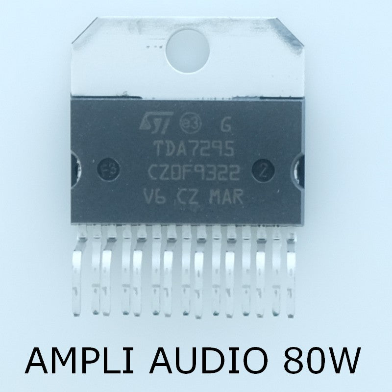 TDA7295V Amplificateur audio 80W Multiwatt-15 STM