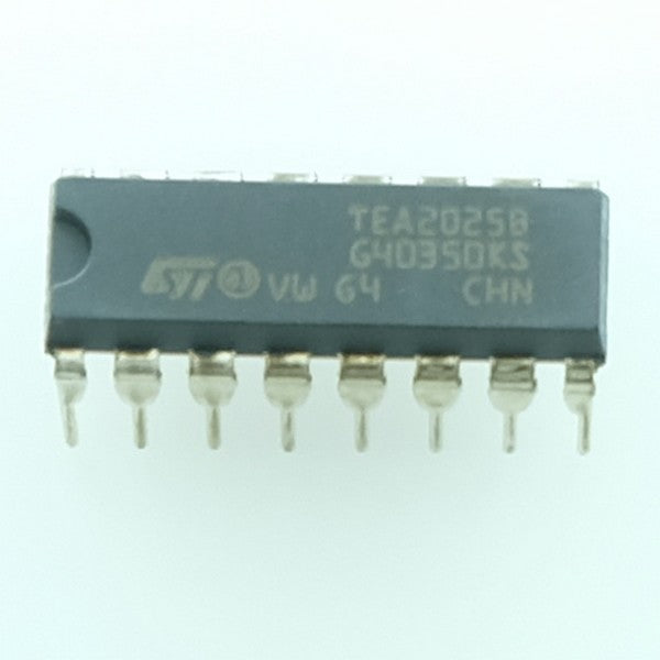 TEA2025B Stereo audio amplifier DIP-16 STM RoHS