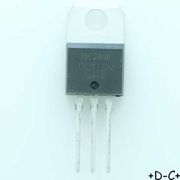 TIC116M Thyristor 600V 8A TO-220AB Inchange RoHS