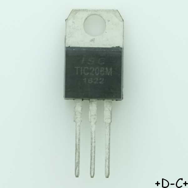TIC206M Triac 600V 3A TO-220 Inchange RoHS