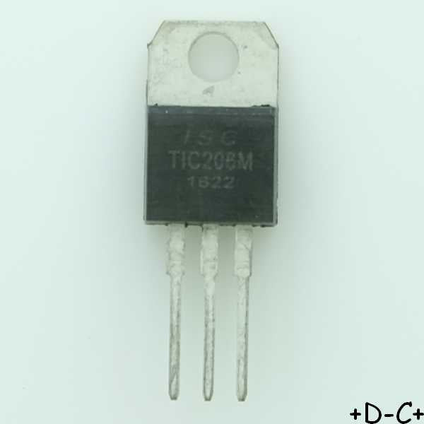 TIC206M Triac 600V 3A TO-220 Inchange RoHS