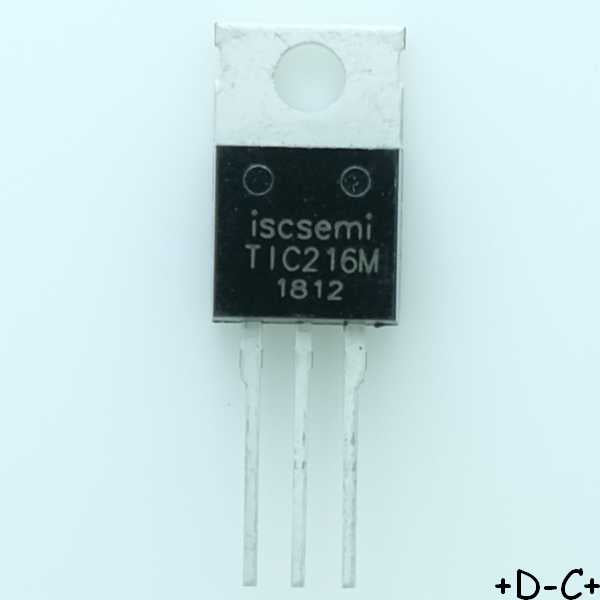 TIC216M Triac 600V 6A TO-220 Inchange