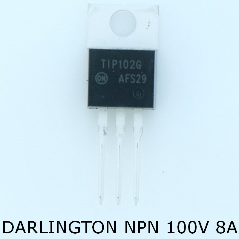 TIP102G Transistor Darlington NPN 100V 8A TO-220 ONS