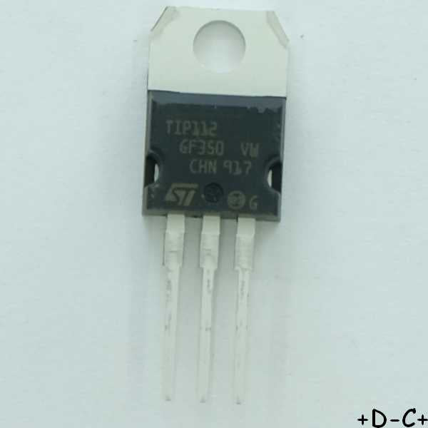 TIP112 Transistor NPN 100V 2A 50W TO-220 STM