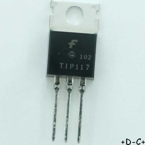TIP117 Transistor PNP 100V 2A TO-220 Fairchild