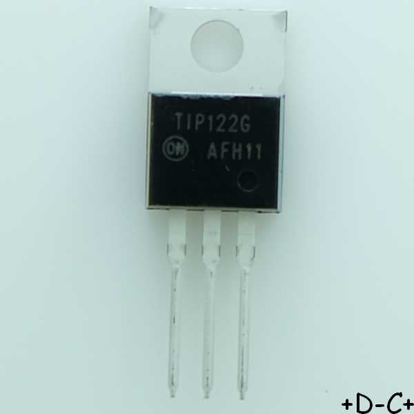 TIP122G Transistor NPN Darlington 100V 5A TO-220 ONS RoHS