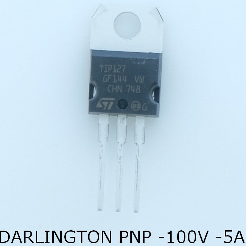 TIP127 Transistor Darlington PNP 100V 5A TO-220 STM