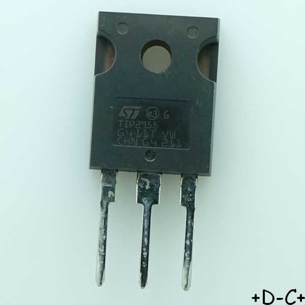 TIP2955 Transistor BJT PNP 60V 15A 9000mW TO-247 STM RoHS