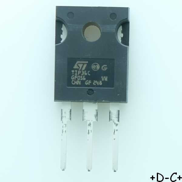 TIP36C Transistor PNP 100V 25A TO-247 STM RoHS