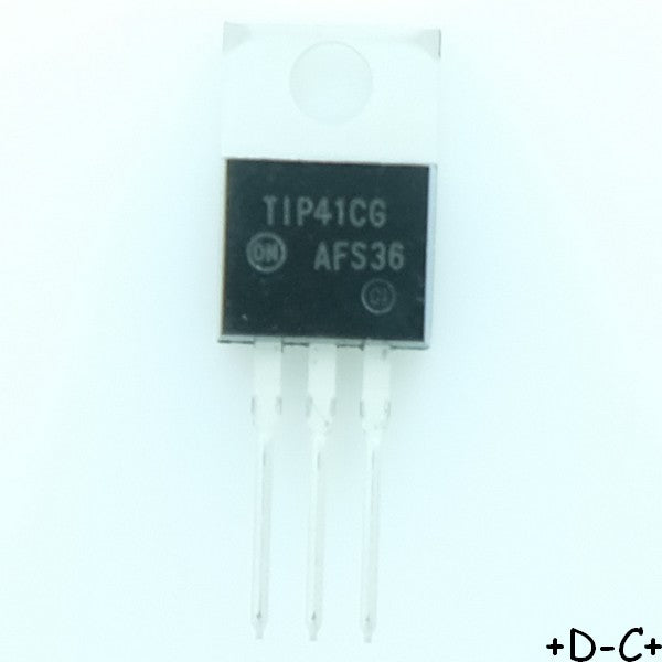TIP41CG Transistor BJT NPN 100V 6A 65W TO-220 ONS
