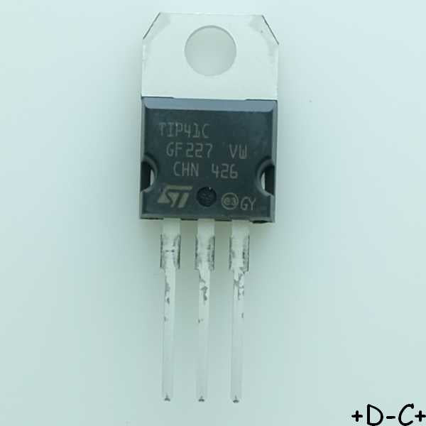 TIP41C Transistor NPN 100V 6A TO-220 STM RoHS