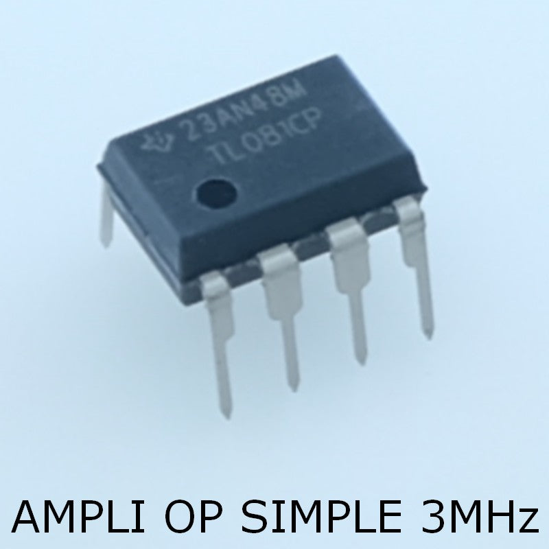 TL081CP High Slew Rate JFET-Input Operational Amplifier DIP-8 Texas - Distri-Compo