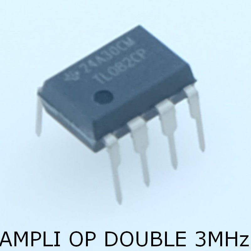 TL082CP Dual High Slew Rate JFET-Input Operational Amplifier DIP-8 Texas - Distri-Compo