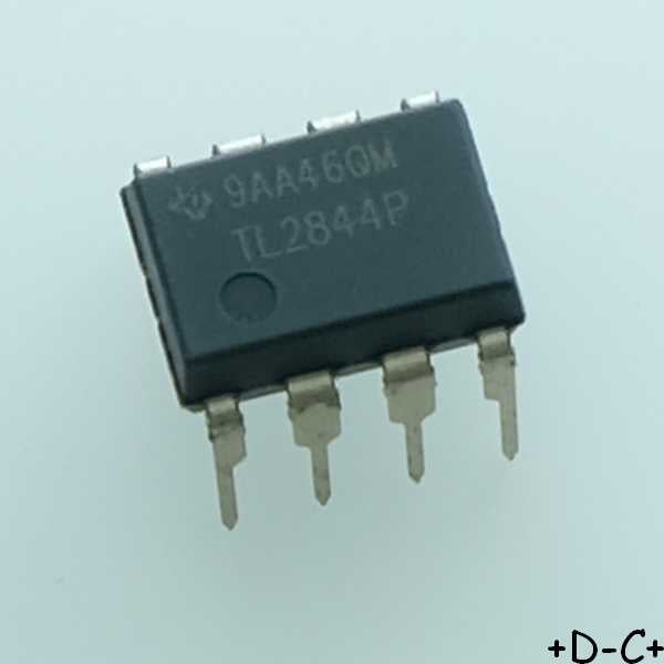 TL2844P Current Mode PWM Controller 0V to 30V DIP-8 Texas RoHS