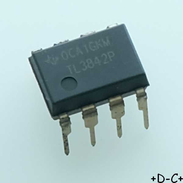 TL3842P Current mode PWM 0V to 30V 200mA 500kHz DIP-8 Texas RoHS