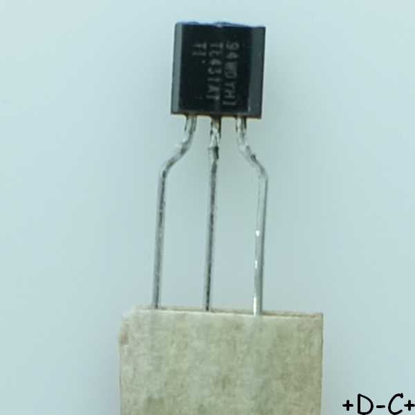TL431AILP Référence de tension ajust 2.495V to 36V 100mA TO-92 Texas Instruments
