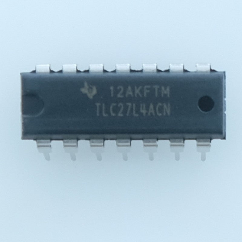 TLC27L4ACN Precision quad Operational Amplifier DIP-16 Texas - Distri-Compo