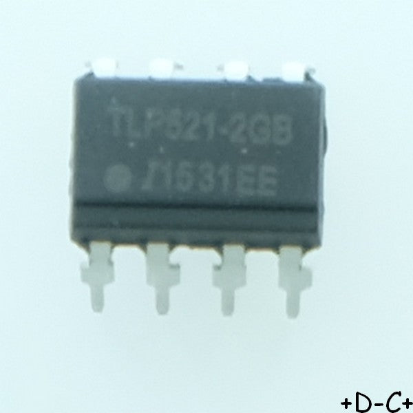 TLP521-2GB Optocoupleur phototransistor DIP-8 Isocom