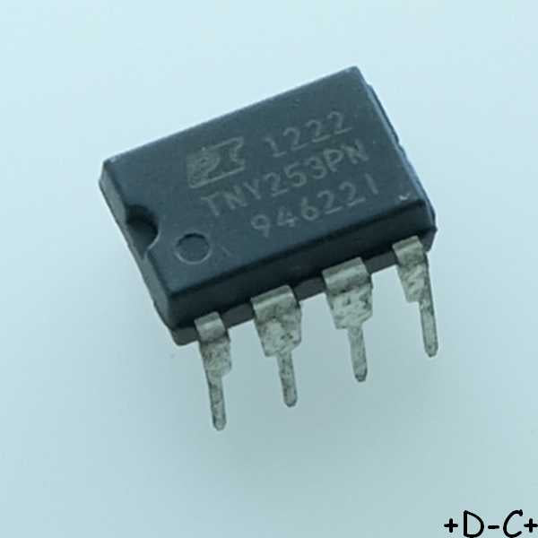 TNY253PN Convertisseur CA / CC DIP-8C Power Integrations